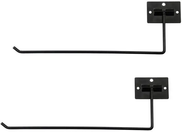 Main image of 2Pack Under Cabinet Paper Towel Holder - Self-Adhesive or Drilling Wall-Mounted Paper Towel Rack for Kitchen, Bathroom, and RV Stainless Steel, Fits Mega Paper Towel Rolls 11.02 in (2Pack 11.02IN)