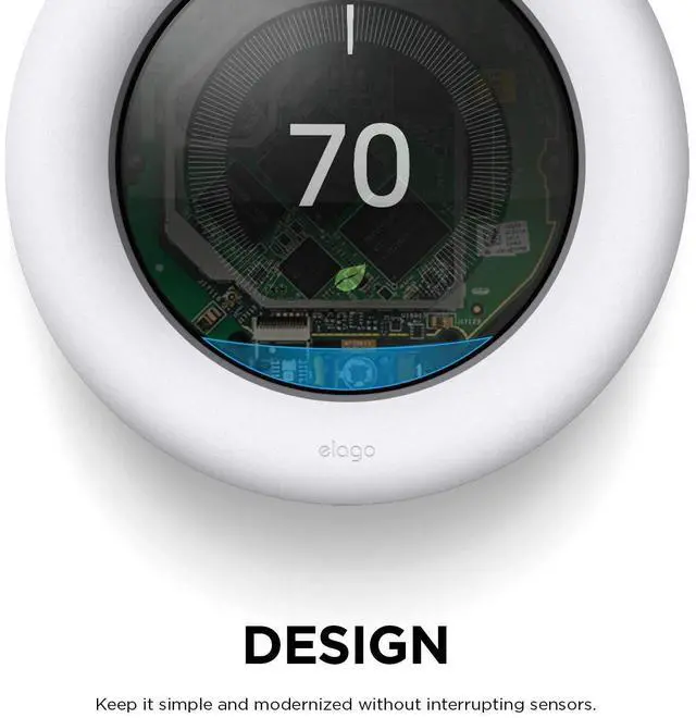 Alt view image 3 of 7 - Lock for Nest Learning Thermostat