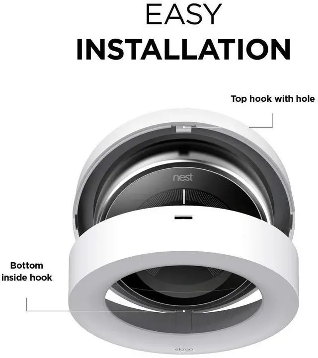 Alt view image 5 of 7 - Lock for Nest Learning Thermostat