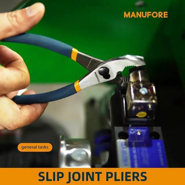 Alt view image 6 of 7 - 3-Piece 6" and 8" Household Pliers with Storage Pouch for Home Use