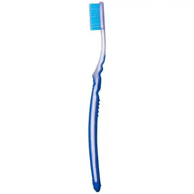 Alt view image 7 of 7 - Slim Soft Ultra Compact Toothbrush, Extra Soft (Colors Vary) - Pack of 6