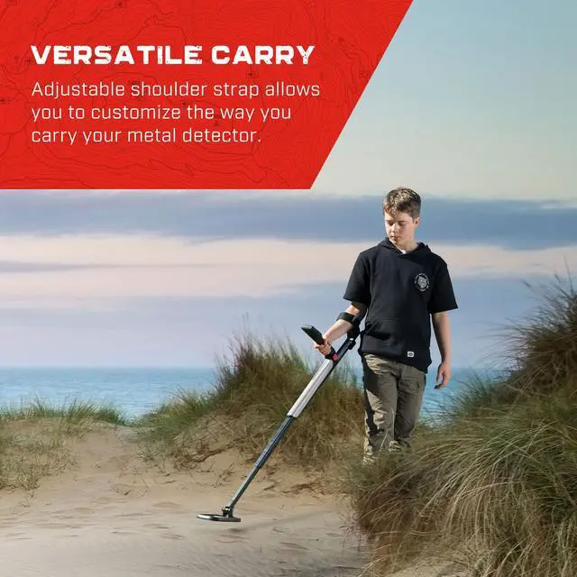 Alt view image 4 of 6 - GO-FIND Metal Detector Carry Bag with Pocket and Padded Shoulder Strap