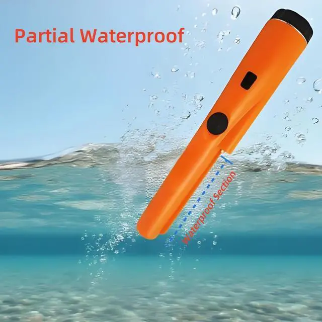 Alt view image 5 of 7 - Metal Detector Pinpointer - Waterproof Handheld Pin Pointer Wand - Search Treasure Pinpointing Finder Probe for Kids & Adults
