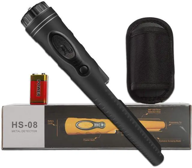 Main image of Fully Waterproof Pinpoint Metal Detector Pinpointer 360° Search Pinpointing Finder Probe Treasure Hunting Tool Accessories for Adults and Kids (Three Mode)