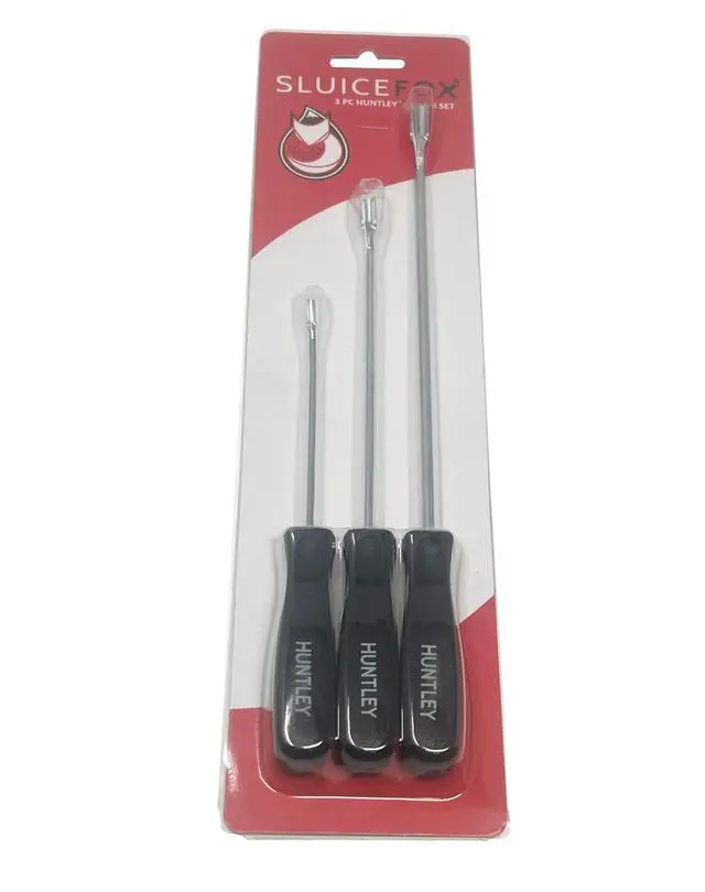 Alt view image 4 of 7 - Huntley Spoon Prospecting Crevice Tool Scoop Scraping Tool Gold panning Kits; Multiple Sizes of Heavy Duty Scraping Spoon pry bar paydirt Spoon tip 3 Pack Mini Huntley Spoon Set