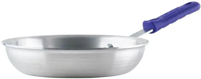 Main image of Commercial-Grade Aluminium Fry Pan/Skillet, Natural Finish with Cool Touch Handle, 8"