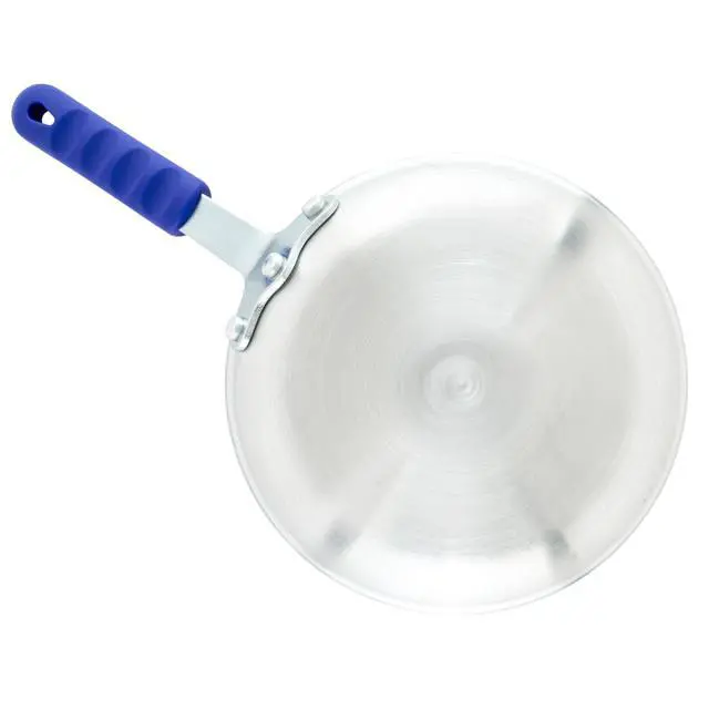 Alt view image 5 of 7 - Commercial-Grade Aluminium Fry Pan/Skillet, Natural Finish with Cool Touch Handle, 8"