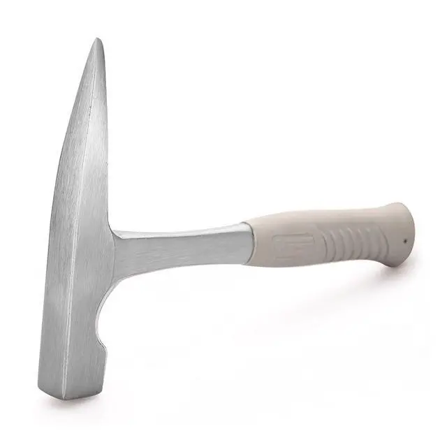Alt view image 2 of 5 - 22-Ounce All Steel Rock Pick Hammer with Pointed Tip, 11-Inch Overall Length | Essential for Geological Study, Rock Hounding, Prospecting, Mining, Fossil Dig, Masonry Related and Much More
