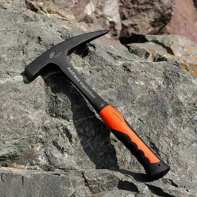 Alt view image 6 of 6 - Rock Pick - 28 oz Geological Hammer with Pointed Tip-Masonry Hammer-081624