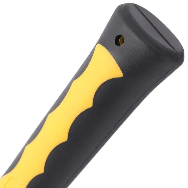 Alt view image 3 of 7 - 32oz Rock Pick Hammer, 12 Inch Premium Carbon Steel Chipping Hammers with Skid Handle Polished Tip, Geologist Hammer for Mining for Mining, Geological Prospecting, Camping