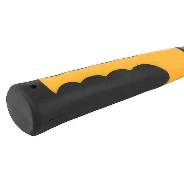 Alt view image 4 of 6 - 2 PCS 32 oz Rock Pick Hammer with Pointed Tip, Geological Tools Rock Hammer Brick Hammer with 12 Inch Shock Reduction Skid Handle