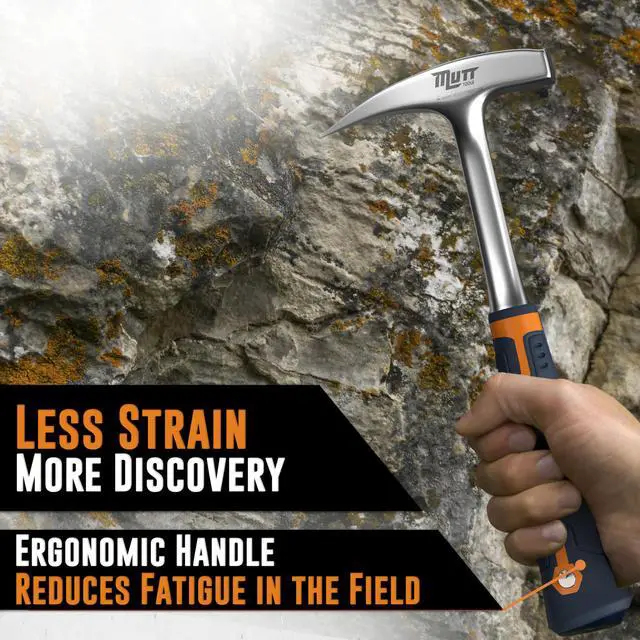 Alt view image 3 of 6 - Geologist Rock Pick Hammer 22oz Geology Tools for Field Work