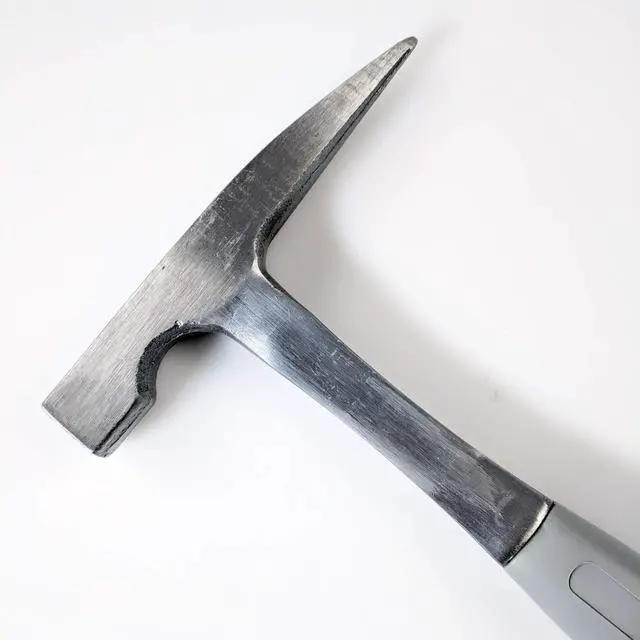 Alt view image 7 of 7 - 20oz Rock Pick Mining Hammer, 11-inch Pointed Tip Geology Tool for Gold Prospecting Equipment and Rockhounding