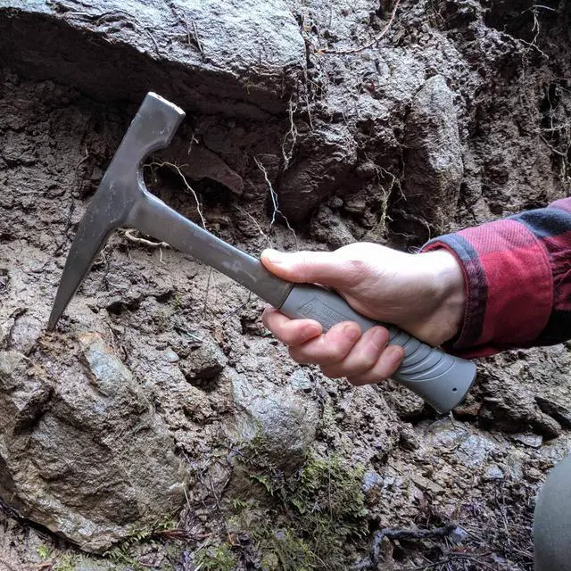 Alt view image 3 of 7 - 20oz Rock Pick Mining Hammer, 11-inch Pointed Tip Geology Tool for Gold Prospecting Equipment and Rockhounding