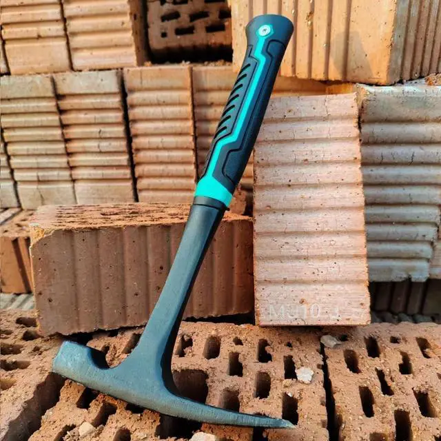 Alt view image 5 of 7 - BUSKPOK Rock Pick Hammer, 21 oz Chipping Brick Hammer with Rubber Grip for Geological Study and Rock Hounding