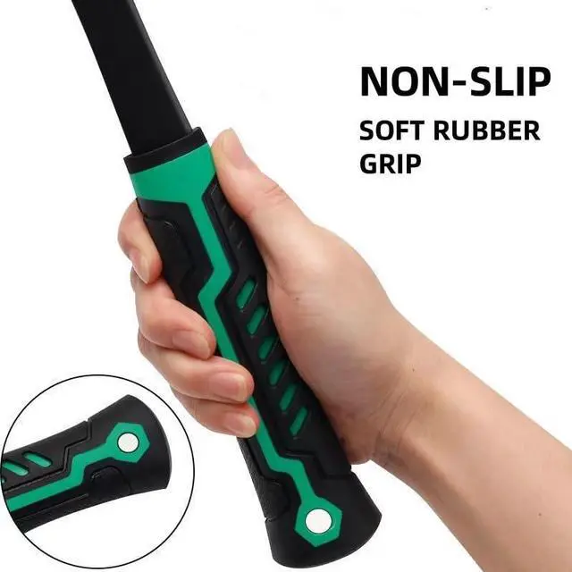 Alt view image 2 of 7 - BUSKPOK Rock Pick Hammer, 21 oz Chipping Brick Hammer with Rubber Grip for Geological Study and Rock Hounding