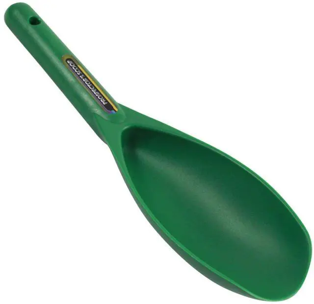 Main image of Green Prospector's Scoop - 12.5" Heavy-Duty Plastic Tool for Metal Detecting, Gold Panning, Treasure Hunting, and Gardening
