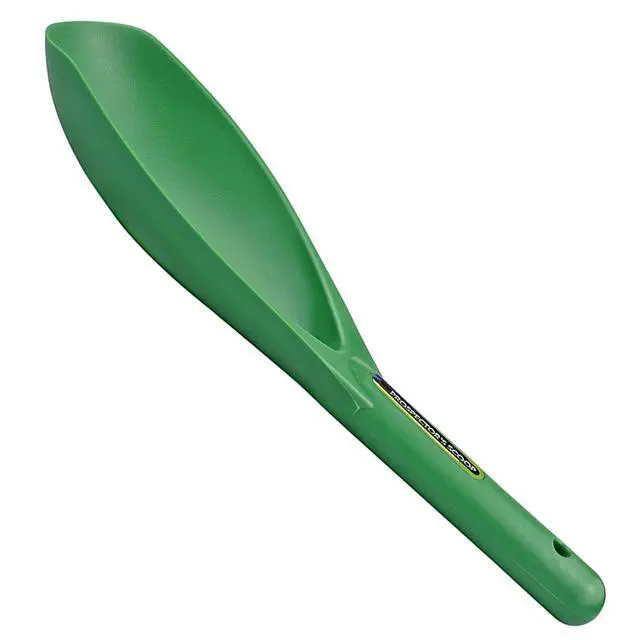 Alt view image 2 of 5 - Green Prospector's Scoop - 12.5" Heavy-Duty Plastic Tool for Metal Detecting, Gold Panning, Treasure Hunting, and Gardening