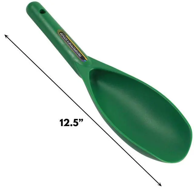 Alt view image 5 of 5 - Green Prospector's Scoop - 12.5" Heavy-Duty Plastic Tool for Metal Detecting, Gold Panning, Treasure Hunting, and Gardening