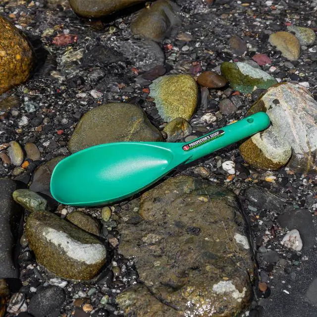 Alt view image 2 of 6 - 12.5 Inch Prospecting Large Sand Scoop Plastic Trowel for Metal Detector Gold Panning, Green