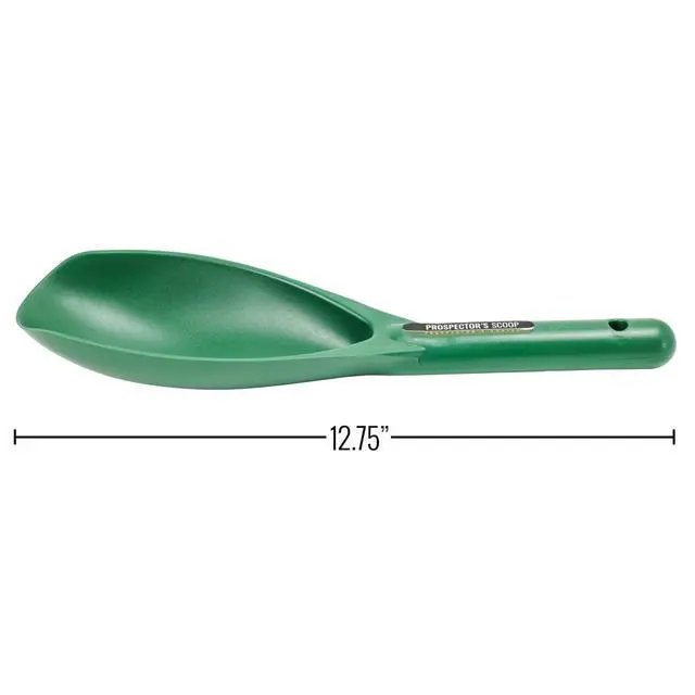 Alt view image 3 of 6 - 12.5 Inch Prospecting Large Sand Scoop Plastic Trowel for Metal Detector Gold Panning, Green