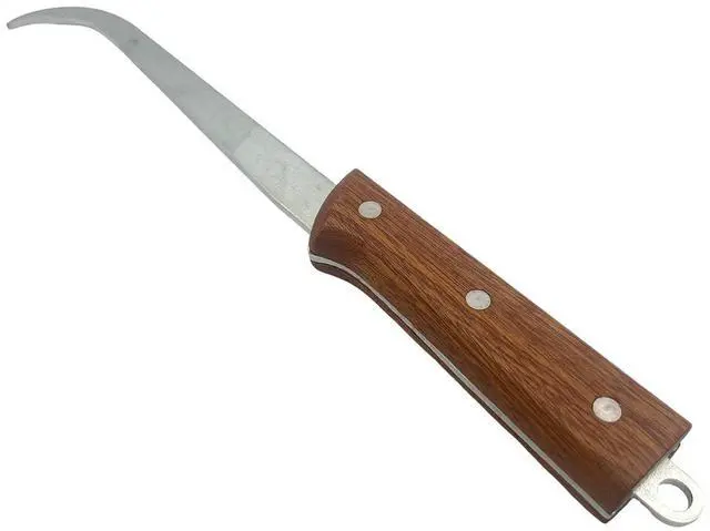 Main image of Gold Prospecting & Treasure Hunting Diggers for Metal Detectorists & Rockhounds 11inch Wooden Handle Hooked Crevice Tools