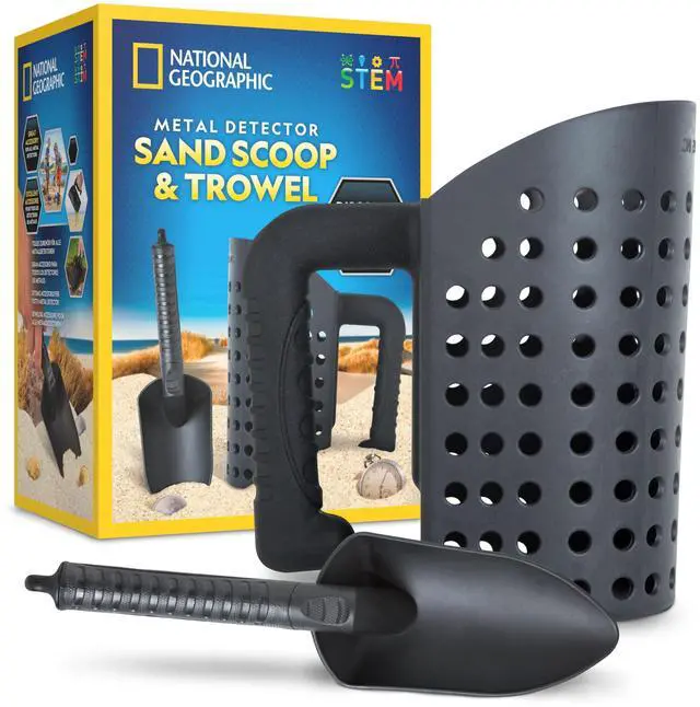 Main image of National Geographic Metal Detector Sand Scoop and Shovel Tool Set