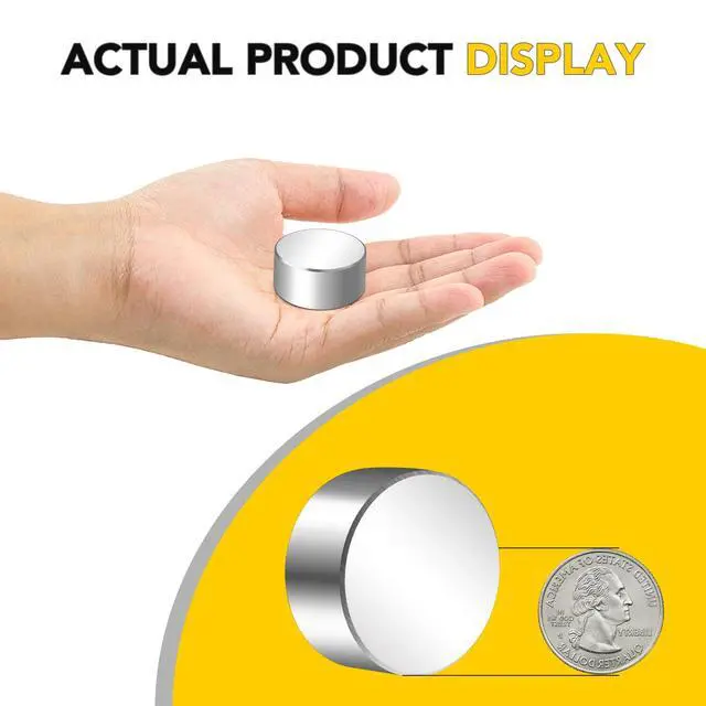 Alt view image 3 of 7 - Strong Rare Earth Magnet, Large Neodymium Magnetic Block 40x20mm