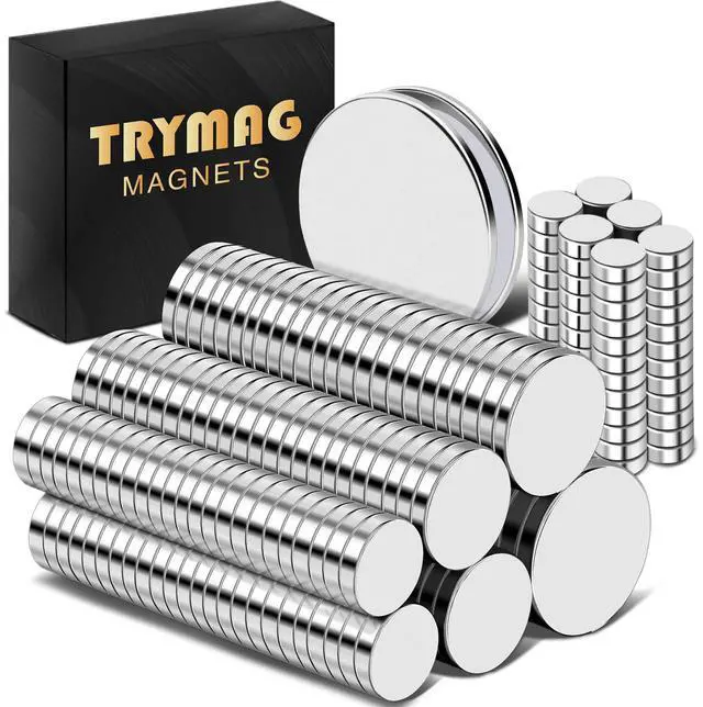 Main image of Small Strong Magnets, 6 Sizes Rare Earth Magnet, 255Pcs