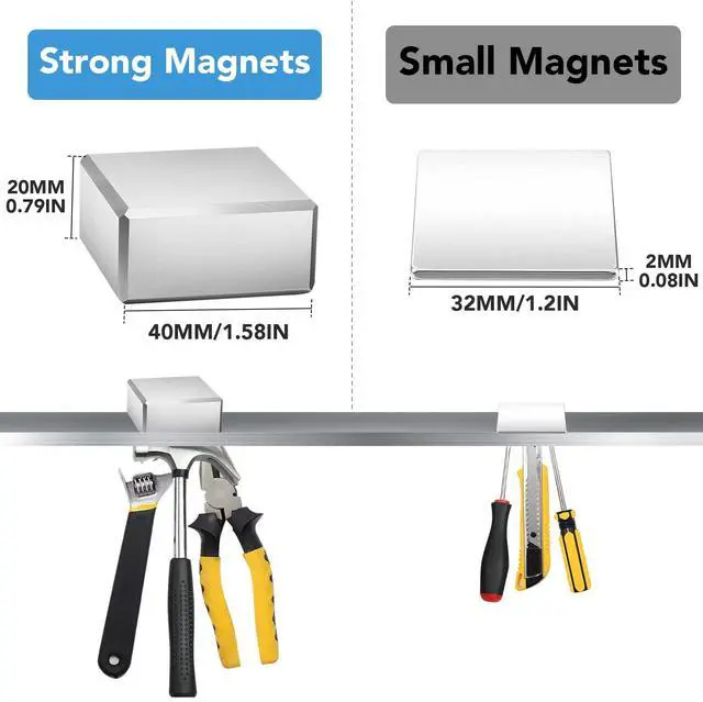 Alt view image 3 of 7 - Strong Magnets Heavy Duty Neodymium Rare Earth 40x40x20mm 1Pack