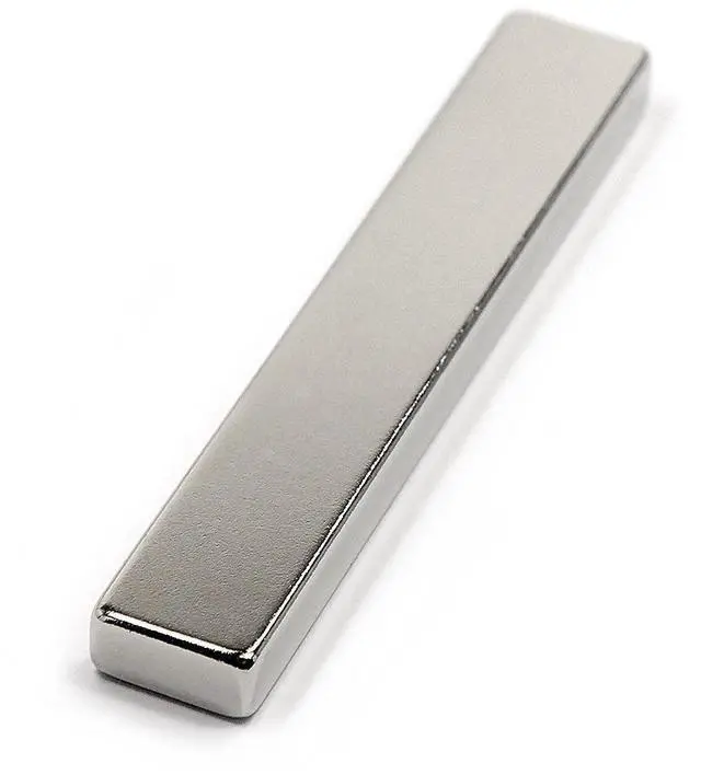 Main image of (1-Piece) Grade N45 3x1/2x1/4 Neodymium Bar Magnet with 3M Foam Adhesive | Strong, Rectangle, Triple-Layer Coating, Rare Earth | Crafting, School Project, DYI, Science, Research