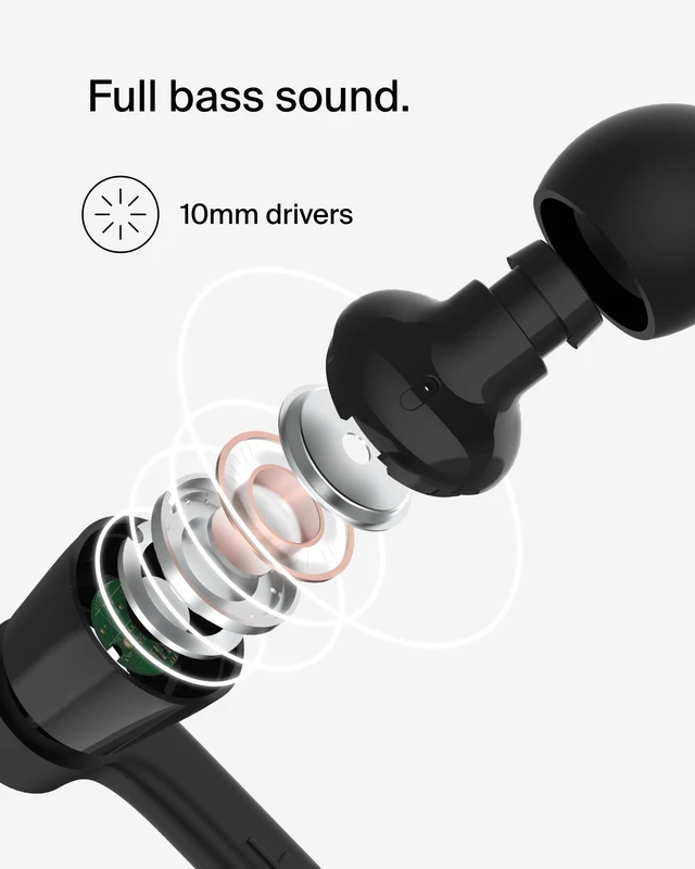 Alt view image 6 of 7 - USB-C Wired Earbuds, Adjustable Volume Limiter, IPX5 In-ear headphones for kids and adults, 85-100dB safe sound, flat tangle-free cable, school, travel, USB-C devices