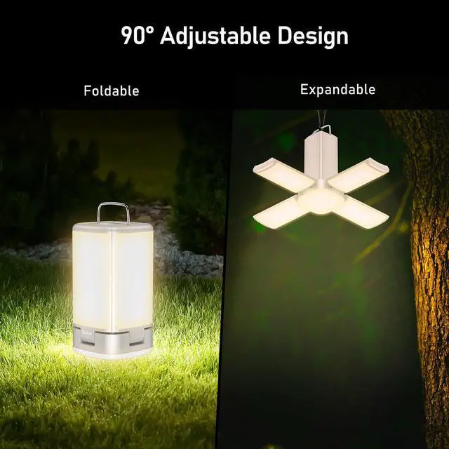 Alt view image 3 of 7 - 116 LED Camping Lantern Rechargeable, Super Bright Camping Lights