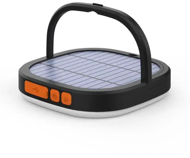 Main image of LED Camping Lantern, Solar Lanterns, 5000mAh Rechargeable Light 2000 Lumens 5 Light Modes, IP65 Waterproof with USB Charging Lanterns for Power outages Hurricane, Hiking, Fish, Emergency, and Home
