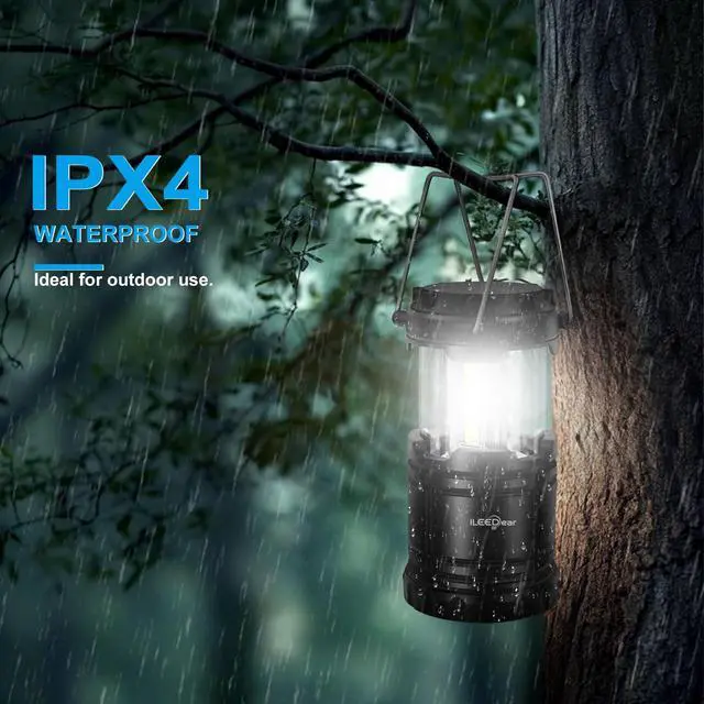 Alt view image 4 of 7 - LED Camping Lantern, Battery Operated, 4 Pack