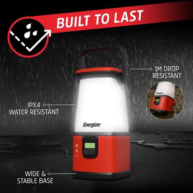 Alt view image 5 of 7 - WeatheReady LED Camping Lantern PRO-360, IPX4 Water Resistant Tent Light, Ultra Bright Battery Powered Lanterns for Camping, Outdoors, Emergency Power Outage
