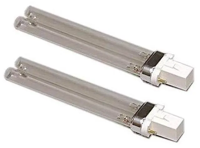 Main image of 7 Watts G23 Base UV-C Germicidal Ultraviolet Light Bulb Qty 2