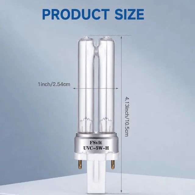 Alt view image 2 of 7 - 3 Pcs Lb4000 Bulb Light Replacement 5 W Uv-c Bulb Compatible with Germ Guardian Ac4300bptca Ac4825 Ac4850 Ac4850pt Ac4900 Ac4900ca Ac5300b Ac5350b Ac5350 Air Purifiers