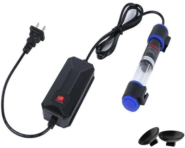Main image of 5W UVC Aquarium Light for Fish Tank and Pond Quartz Tube Waterproof UV Lamp, Water Clarifier for Clearer Water