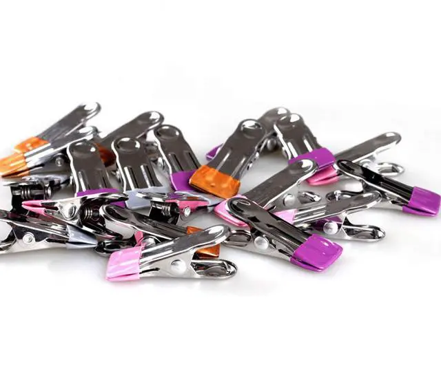 Alt view image 4 of 6 - 30 Pack 2.2" Heavy Duty Clothes Pins,Windproof Clothespins Metal