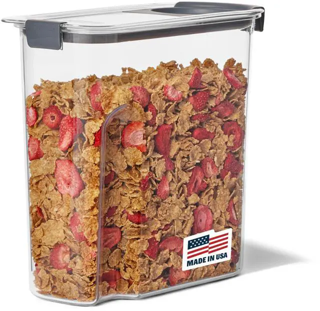 Main image of Brilliance Airtight Cereal Food Storage Container, Shatterproof, BPA-Free and Dishwasher-Safe, 32oz Capacity