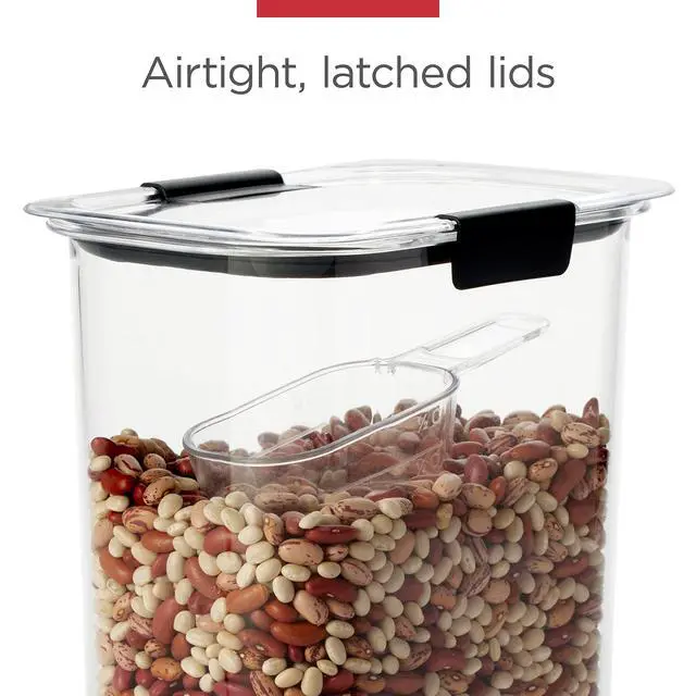 Alt view image 3 of 7 - Brilliance Airtight Cereal Food Storage Container, Shatterproof, BPA-Free and Dishwasher-Safe, 32oz Capacity