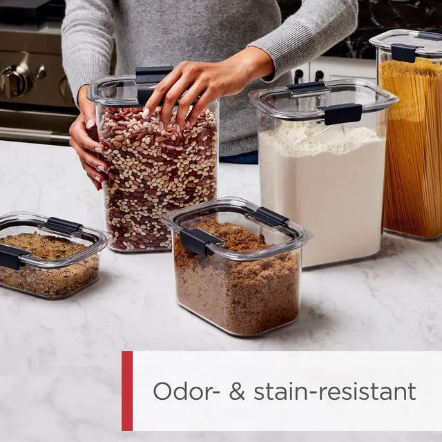 Alt view image 4 of 7 - Brilliance Airtight Cereal Food Storage Container, Shatterproof, BPA-Free and Dishwasher-Safe, 32oz Capacity