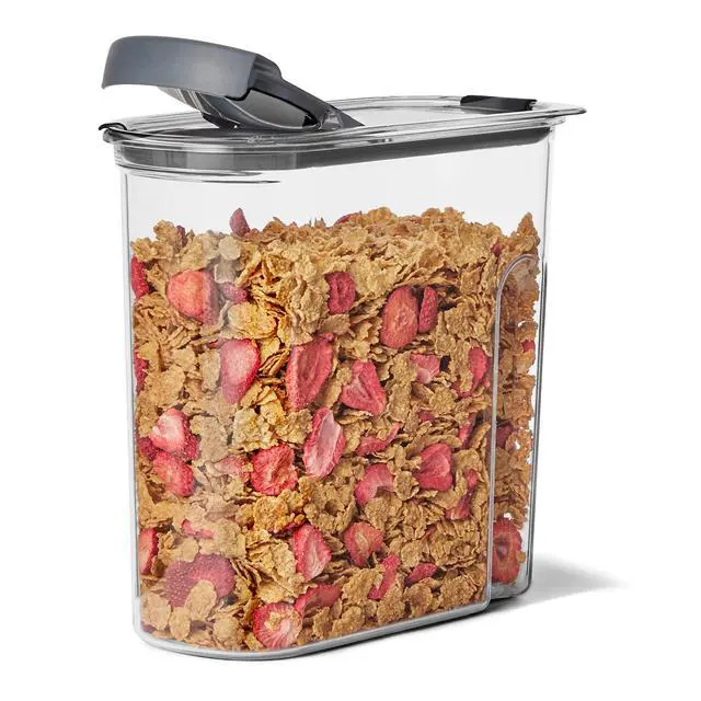 Alt view image 7 of 7 - Brilliance Airtight Cereal Food Storage Container, Shatterproof, BPA-Free and Dishwasher-Safe, 32oz Capacity