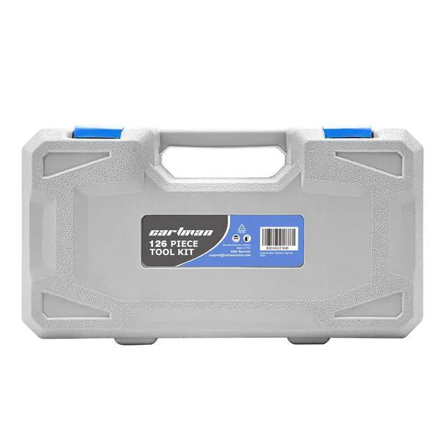 Alt view image 4 of 7 - Complete Household Tool Set, Blue Hand Kit With Storage Case