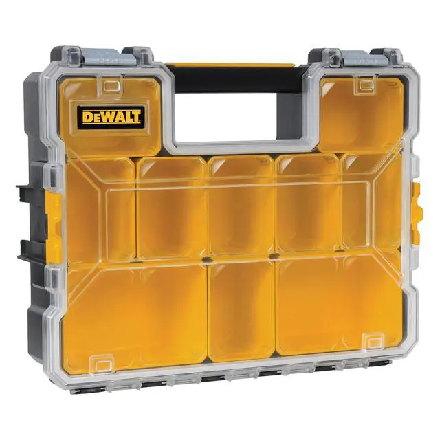 Alt view image 2 of 2 - Small Parts Organizer, Hardware Storage Box with Removable Dividers, 10-Compartment (DWST14825)