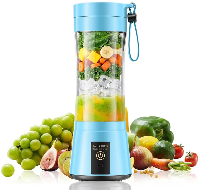 Main image of Mini Personal Size Portable Blender - 380ml Small Blender Make Smoothies