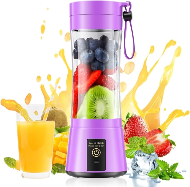 Main image of Portable Personal Size Mini Blender - Small Blender Make Smoothies & Shakes