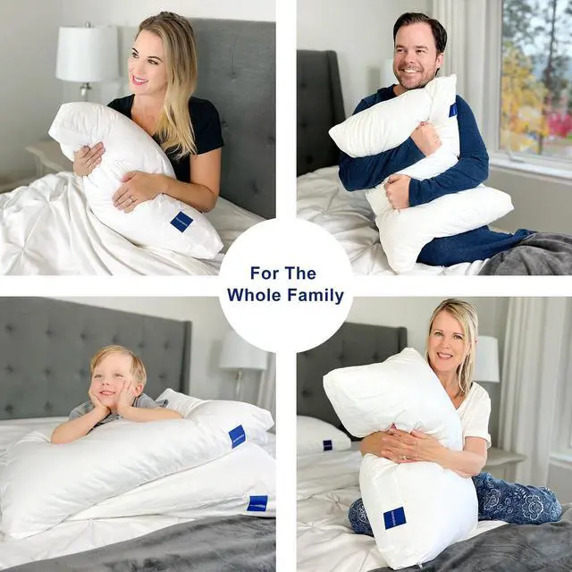 Alt view image 6 of 6 - Standard Pillow 1-Pack, Adjustable Shredded Memory Foam Pillow
