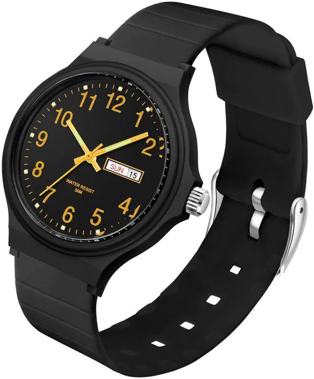 Main image of Women's Watch Waterproof Ladies Watches Sport Wrist Watch Nurse Analog Simple Minimalist Casual Watch Dress Wristwatch with Day Date White Black Pink Gold Green Purple